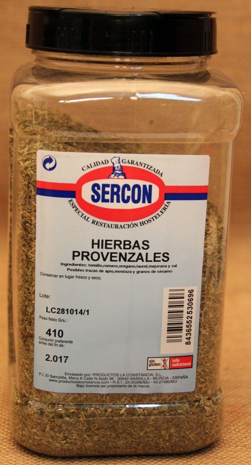 HIERBAS PROVENZALES BOTE INDUSTRIAL