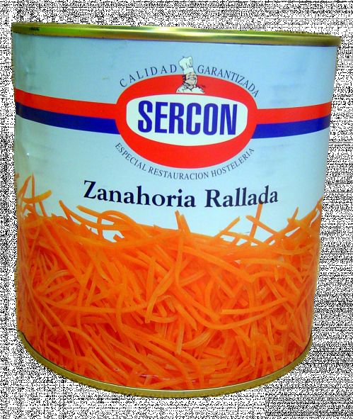 ZANAHORIA RALLADA SERCON 3 KG.