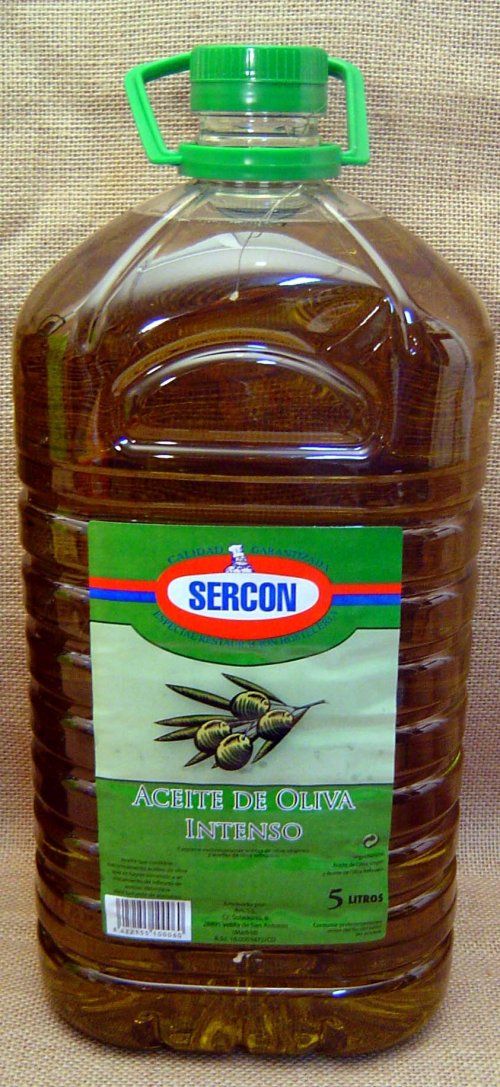 ACEITE OLIVA INTENSO SERCON 5 L