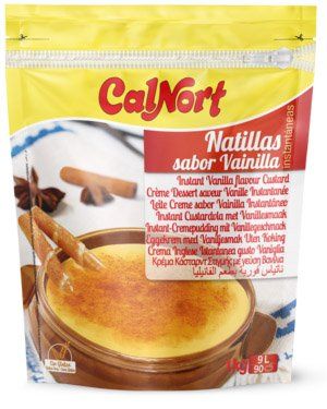 NATILLAS VAINILLA INSTANTANEAS CALNORT 1 KG