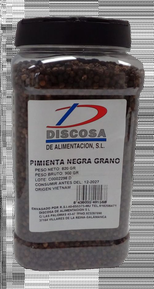 PIMIENTA NEGRA GRANO BOTE INDUSTRIAL