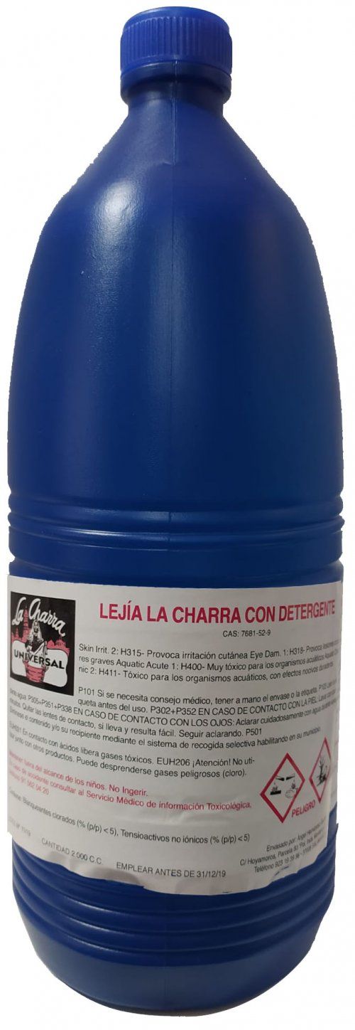 LEJIA C/DETERGENTE LA CHARRA 2 L.