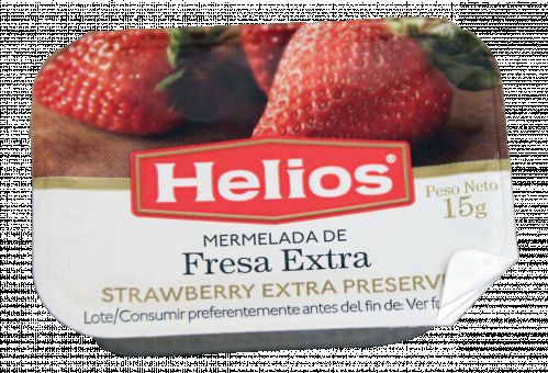 MERMELADA FRESA HELIOS 15 GR