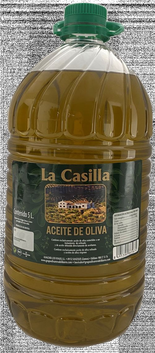 ACEITE OLIVA REFINADO LOS VIVALES 5 L.