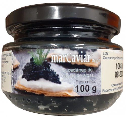 CAVIAR NEGRO LA MAR DE TAPAS 100 GR