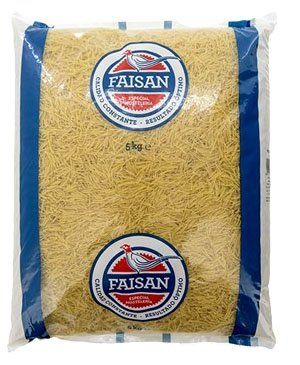 FIDEO FINO FAISAN 5 KG.